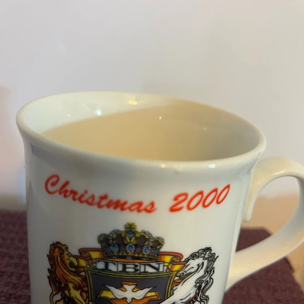 VINTAGE TRINITY BROADCASTING NETWORK (TBN) HAPPY BIRTHDAY JESUS MUG‎ PREOWNED